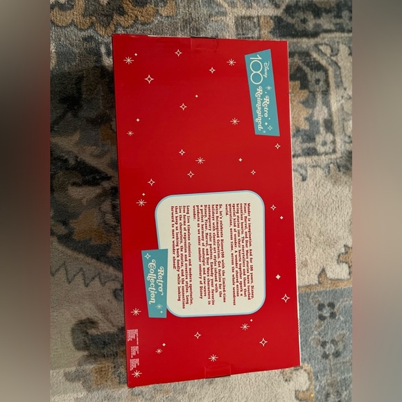 Disney100 Years of Wonder Retro Reimagined Plaid Fleece Plush Collector Set 5pk - Picture 11 of 11